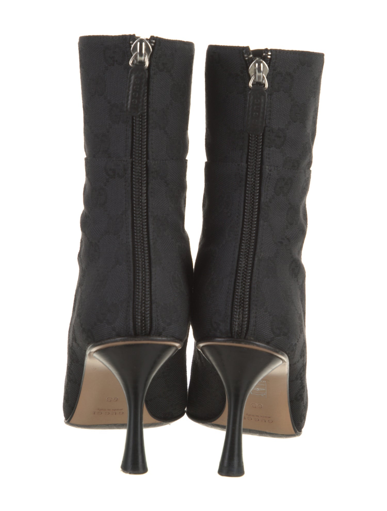 Gucci GG Canvas Canvas Sock Boots